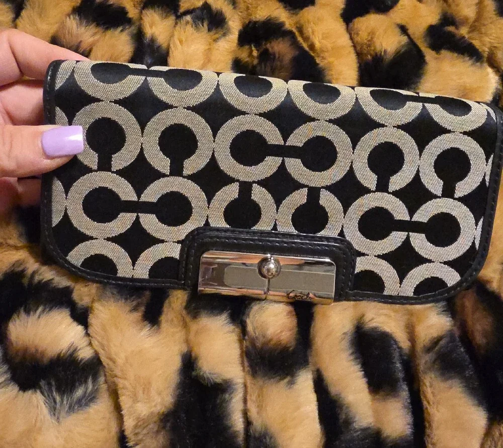 Coach signature jacquard